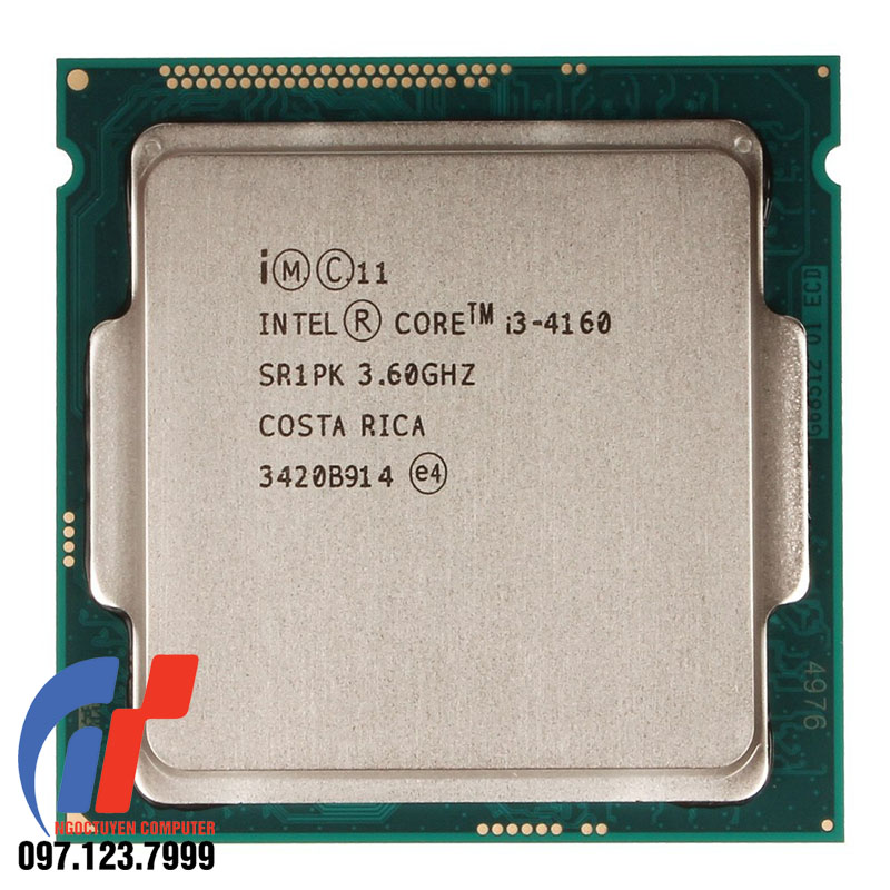 CPU – Intel® Core™ i3-4160 Processor (3M Cache, 3.60 GHz)