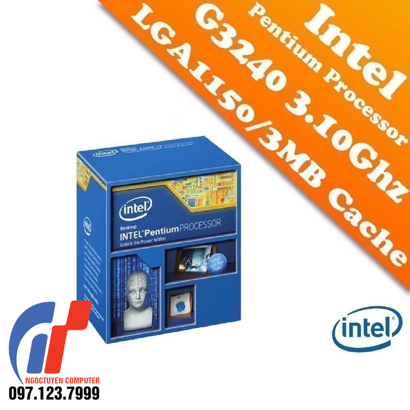 CPU Intel Pentium G3240 (3.1GHz, 3MB L3 Cache, Socket 1150, 5 GT/s DMI)