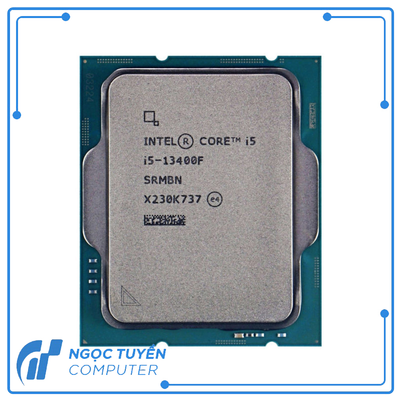 CPU Intel Core I5 13400F (2.5GHz up to 4.6GHz, 20MB Cache, 65W)