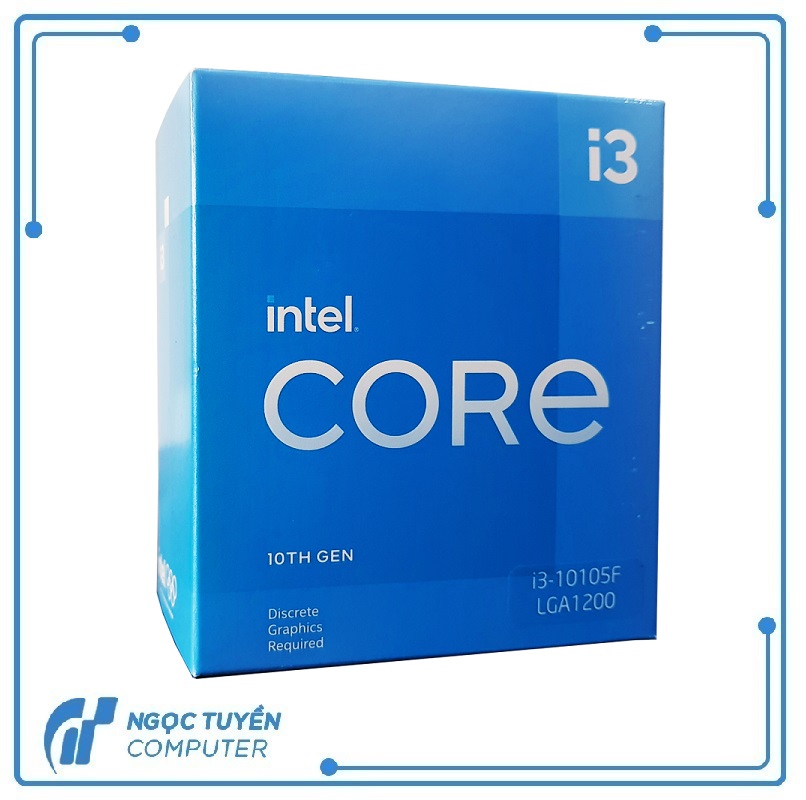 CPU Intel core I3 10105F