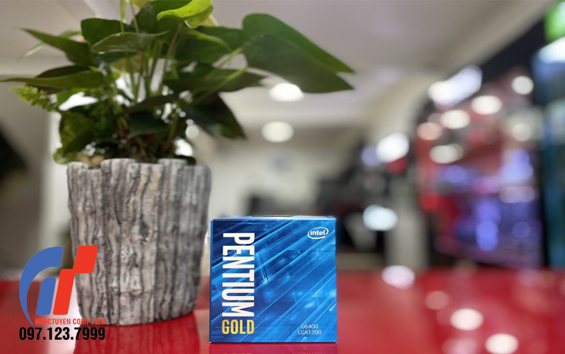 CPU Intel Pentium Gold G6400 (4.0GHz, 4MB Cache, 58W, LGA 1200)
