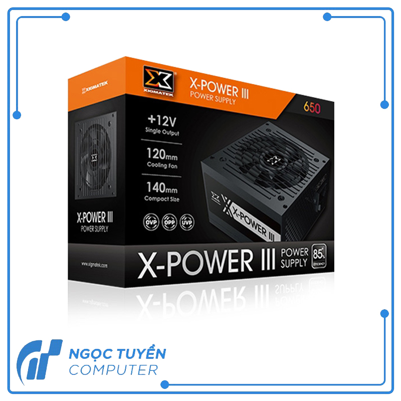 Nguồn máy tính mới Xigmatek X-POWER III 350 - 250W