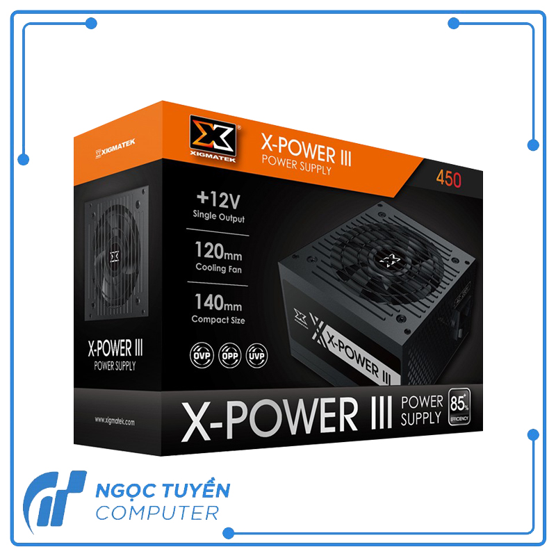 Nguồn máy tính mới Xigmatek X-POWER III 450 - 400W