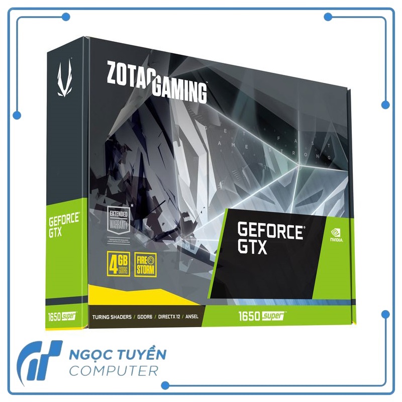 VGA Card màn hình ZOTAC GAMING GeForce GTX 1650 SUPER Twin Fan 4G