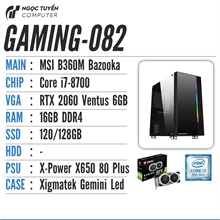 Case máy tính cũ gaming B360 core i7 16G