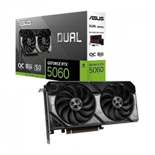 Card màn hình ASUS Dual GeForce RTX 5060 8GB GDDR7 OC Edition
