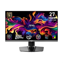Màn hình MSI MAG 272QP QD-OLED X50 (26.5 inch - QD OLED - 2K - 500Hz - 0.03ms)