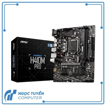 Main MSI H410M PRO (Intel H410, Socket 1200, m-ATX, 2 khe Ram DDR4)