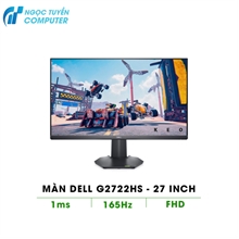Màn hình Dell G2722HS (27 inch/FHD/IPS/165Hz/1ms/350 nits/HDMI+DP+Audio/Freesync)
